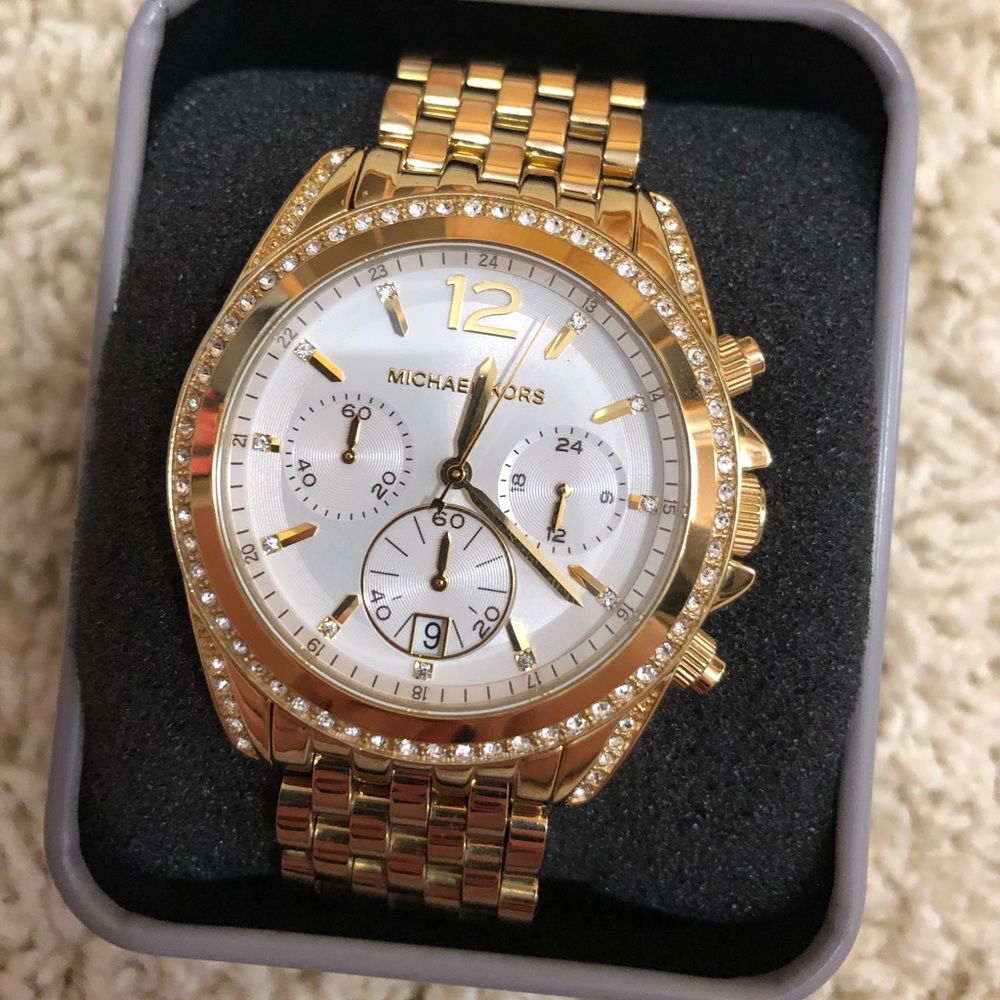 Michael Kors gold watch